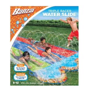 Image of sale on Banzai Triple Racer Water Slide