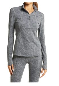 Image of sale on Basalt Jacquard Half Zip Running Top