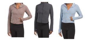Image of sale on Lux Flared Bottom Cropped Jacket
