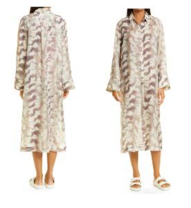 Image of sale on Gitte Tie Dye Long Sleeve Shirtdress