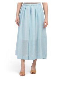Image of sale on Woven Pleated Skirt