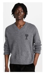 Image of sale on Needle Punch Adc V Neck Sweater