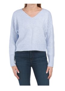 Image of sale on Long Sleeve Ottoman Stitch Sweater