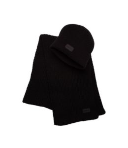 Image of sale on Barbour Beanie and Scarf Gift Set (men)