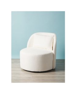 Image of sale on 31in Boucle Swivel Chair