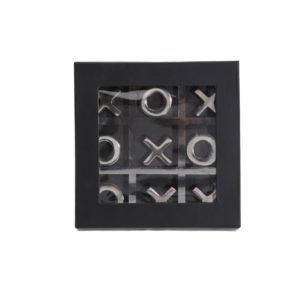 Image of sale on Wood Tic Tac Toe Tabletop Decor