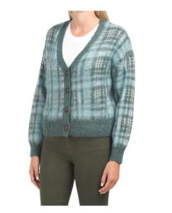 Image of sale on Brushed Cropped Boyfriend Cardigan