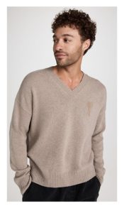 Image of sale on Needle Punch Adc V Neck Sweater