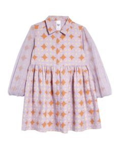 Image of sale on Kids’ Print Long Sleeve Dress