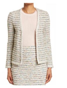 Image of sale on Soft Paper Eyelash Tweed Knit Jacket