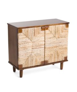 Image of sale on Taysa Banana Leaf 2 Door Cabinet