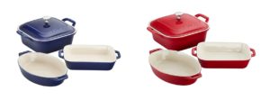 Image of sale on 4-piece Ceramic Baking Dish Set