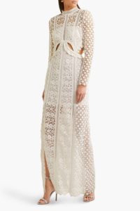 Image of sale on Cutout Guipure Lace Maxi Dress