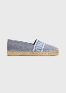 Image of sale on Denim Logo Loafer Espadrilles