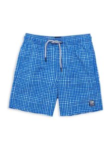 Image of sale on Little Boy’s & Boy’s Check Swim Shorts