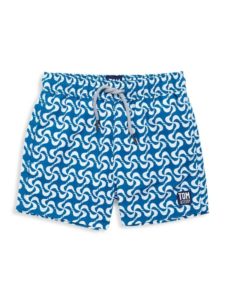 Image of sale on Little Boy’s & Boy’s Tile Print Swim Shorts