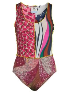 Image of sale on Mixed Print One-piece Swimsuit