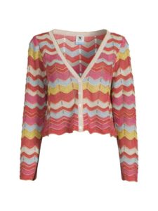Image of sale on Metallic Zigzag Cardigan