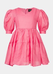 Image of sale on Girl’s Effie Tiered Cotton Dress, Size 4-16