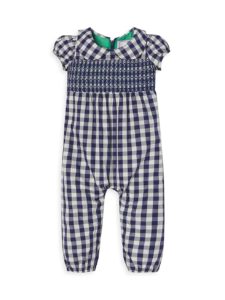 Image of sale on Baby Girl’s & Little Girl’s Wells Gingham Taffeta Coverall