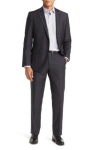 Image of sale on Haxby Regular Fit Charcoal Wool Suit