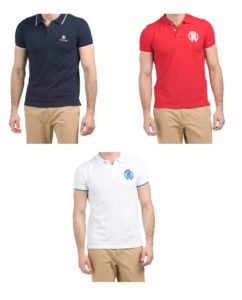Image of sale on Logo Short Sleeve Tipped Polo