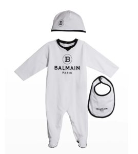 Image of sale on Kid’s Logo 3-piece Footie Pajama Set, Size 3-6m