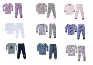 Image of sale on Kids Cotton Pj Sets