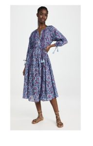 Image of sale on Faith Caftan Midi Dress