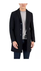 Image of sale on Boss Men’s Migor Slim-fit Solid Wool Overcoat