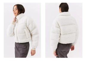 Image of sale on Nuptse Sherpa Puffer Jacket