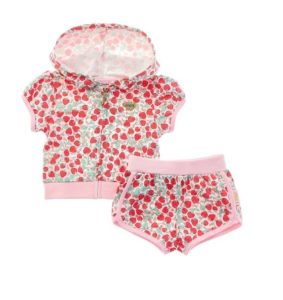 Image of sale on Juicy Couture 2pc Hoodie & Short Set