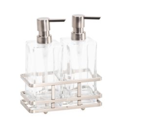 Image of sale on 2pk Lotion and Soap Dispensers with Caddy
