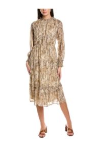 Image of sale on Printed Midi Dress