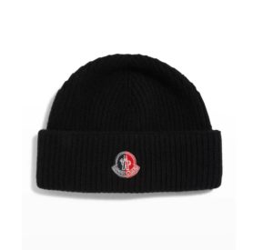 Image of sale on 2 Moncler 1952 Patch Beanie