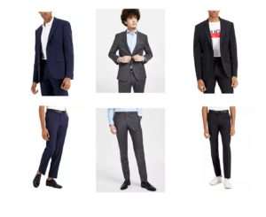 Image of sale on Men’s Modern Fit Suit Wool Separates
