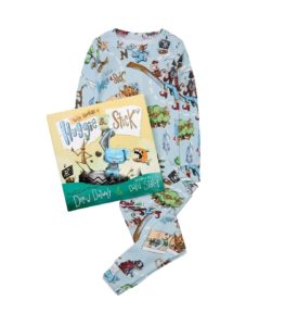 Image of sale on Kids’ “the Epic Adventures of Huggie & Stick” 2-piece Pajama & Book Set