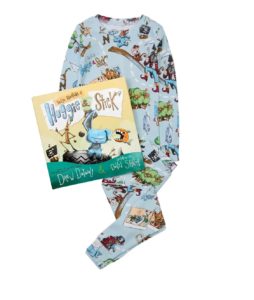 Image of sale on Kids’ “the Epic Adventures of Huggie & Stick” 2-piece Pajama & Book Set