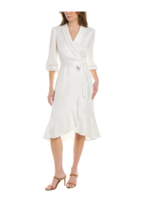 Image of sale on Faux Wrap Blazer Dress