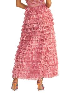 Image of sale on Arlene Ruffle Maxi Skirt