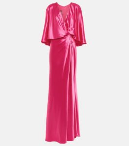 Image of sale on Draped Satin Gown