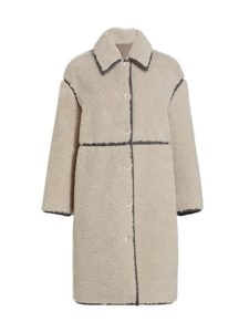 Image of sale on Reversible Faux Shearling Coat