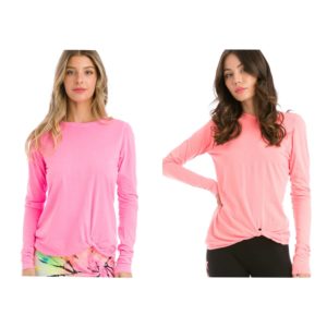 Image of sale on Long Sleeve Twisty Tee