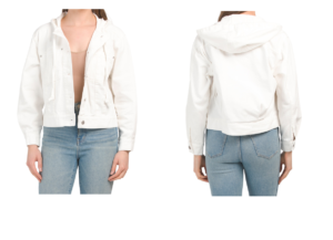 Image of sale on Long Sleeve Button Up Denim Jacket