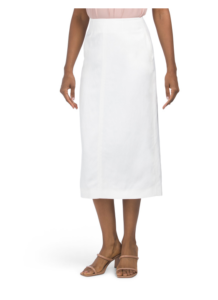 Image of sale on Linen Blend Evan Skirt