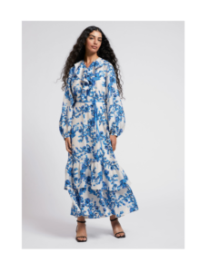 Image of sale on Printed Frilled Detail Dress