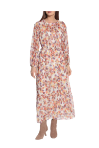Image of sale on Long Sleeve Maxi Dress