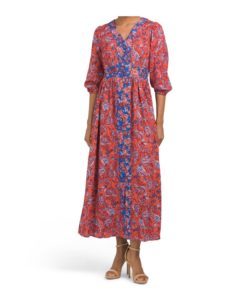 Image of sale on Twin Print Maxi Dress