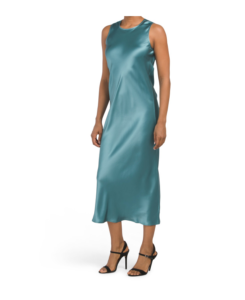 Image of sale on Silk Charmeuse Maxi Dress