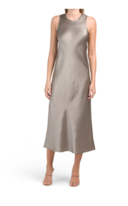 Image of sale on Silk Charmeuse Maxi Dress
